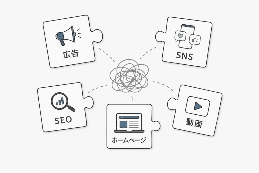 一般的なマーケティングの図